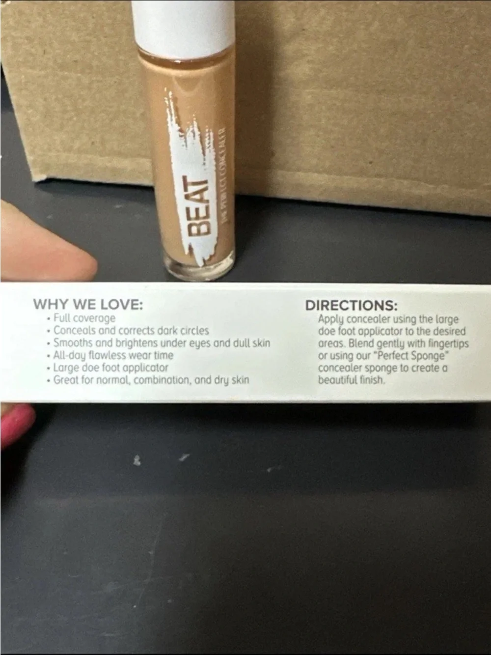 Belle by Kim Gravel BEAT Concealer - Warm Tan Lot of 3